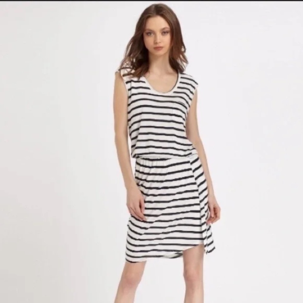 THEORY Genessia Fisher Stripe Dress